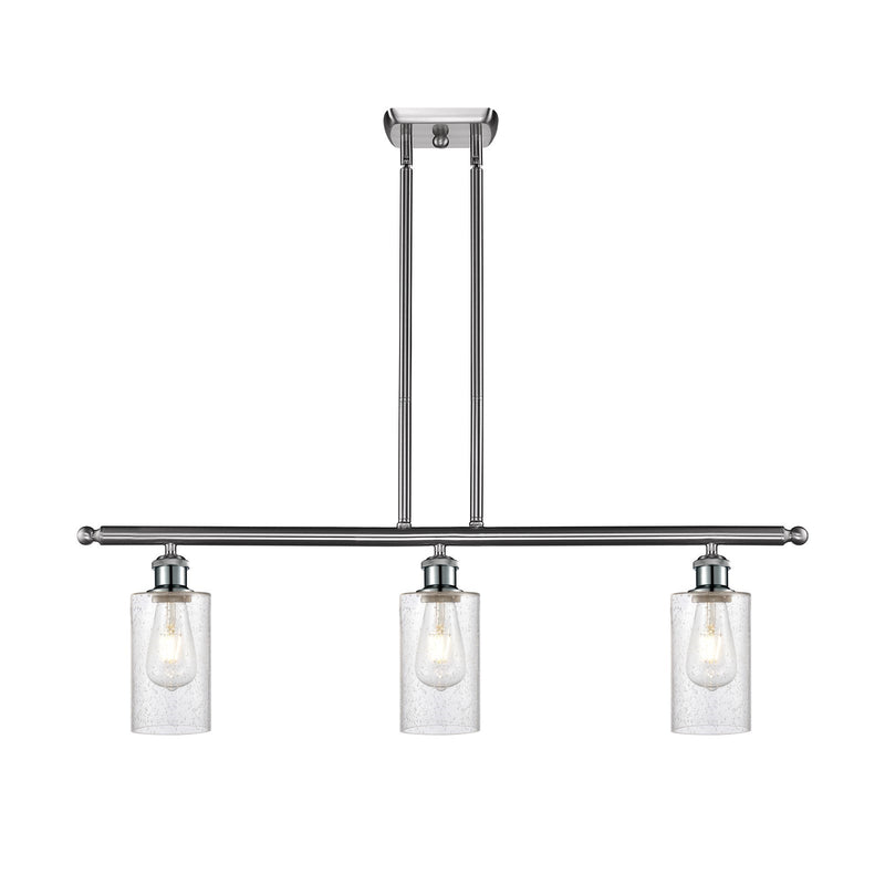 Innovations Clymer 3Lt 36" Island Lt, Brushed Satin Nickel