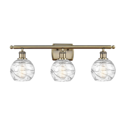 Innovations Athens Deco Swirl 3Lt 25.875", Antique Brass