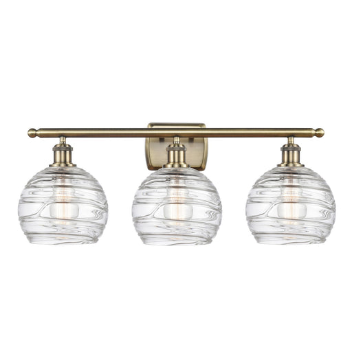 Innovations Athens Deco Swirl 3Lt 28" Bath, Antique Brass