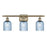 Innovations Ballston Bridal Veil 3Lt 25" Bath, AB/BL - 516-3W-AB-G559-5BL