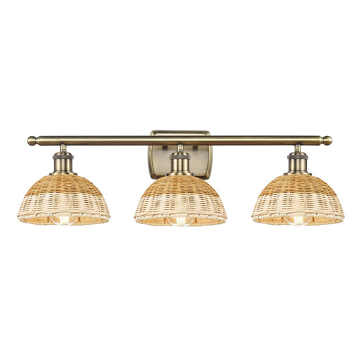 Innovations Bristol Natural II 3Lt 27.5", Antique Brass