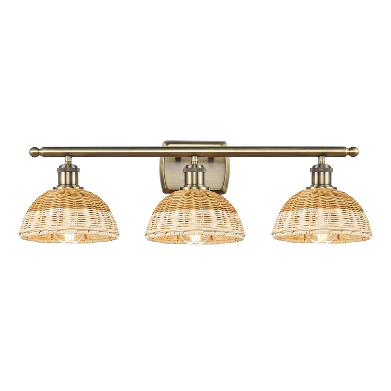 Innovations Bristol Natural II 3Lt 27.5", Antique Brass
