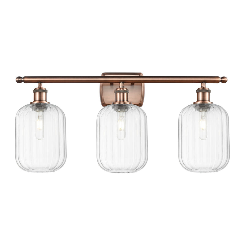 Innovations Preston Cyl 3Lt 26.75" Bath, Antique Copper