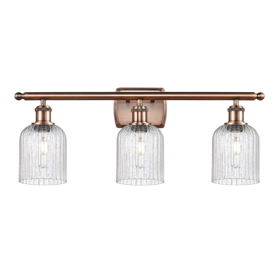 Innovations Ballston Bridal Veil 3Lt 25" Bath, CP/SD - 516-3W-AC-G559-5SDY