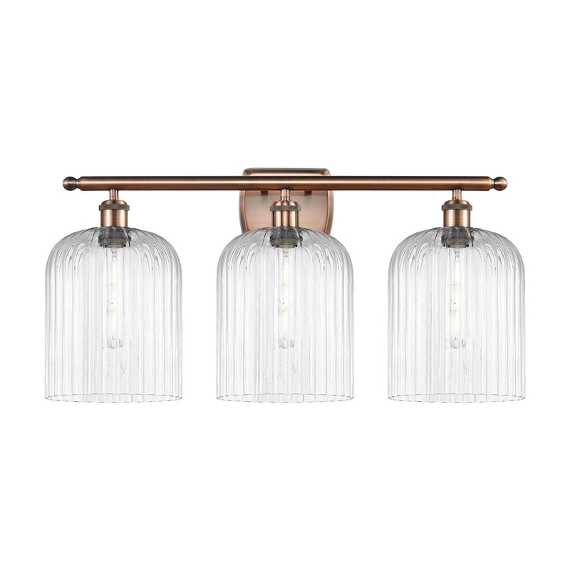 Innovations Bridal Veil 3Lt 25" Bath, Antique Copper