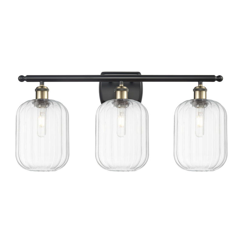 Innovations Preston Cyl 3Lt 26.75", Blk Antique Brass