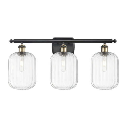 Innovations Preston Cyl 3Lt 26.75", Blk Antique Brass