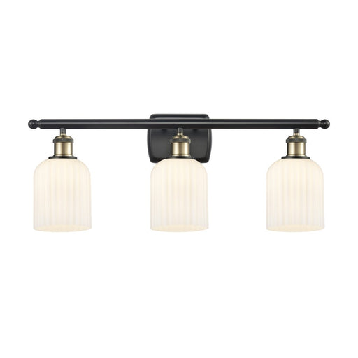 Innovations Ballston Bridal Veil 3Lt 25" Bath, BLB/GW - 516-3W-BAB-G559-5GWH