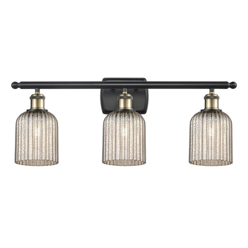 Innovations Ballston Bridal Veil 3Lt 25" Bath, BLB/MC - 516-3W-BAB-G559-5ME