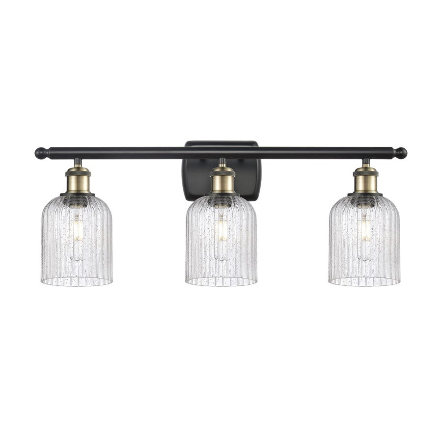 Innovations Ballston Bridal Veil 3Lt 25" Bath, BLB/SD - 516-3W-BAB-G559-5SDY