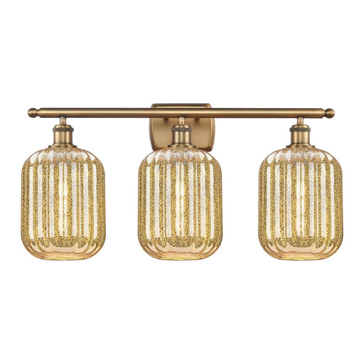 Innovations Preston Cyl 3Lt 26.75" Bath, Brushed Brass