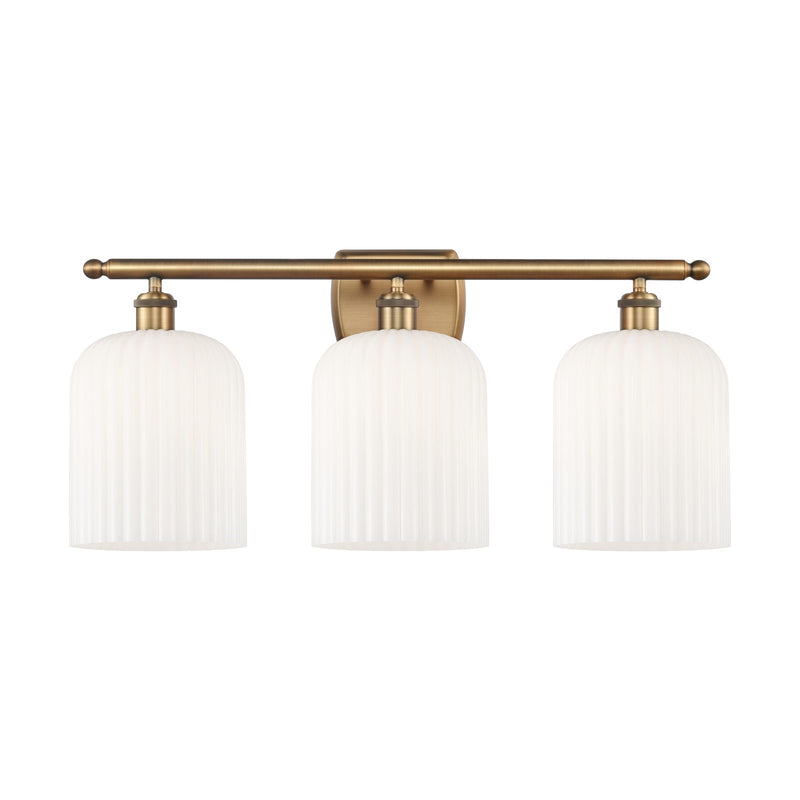 Innovations Bridal Veil 3Lt 25" Bath, Brushed Brass