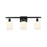 Innovations Ballston Bridal Veil 3Lt 25" Bath, BK/GW - 516-3W-BK-G559-5GWH