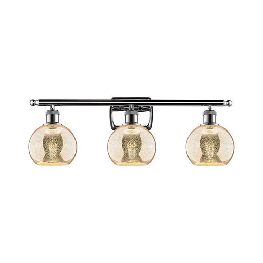 Innovations Athens 3Lt 25.875" Bath Vanity, Polished Chrome