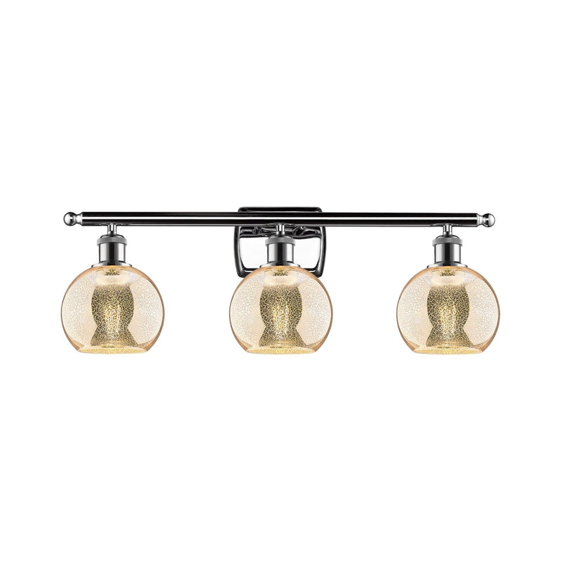 Innovations Athens 3Lt 25.875" Bath Vanity, Polished Chrome