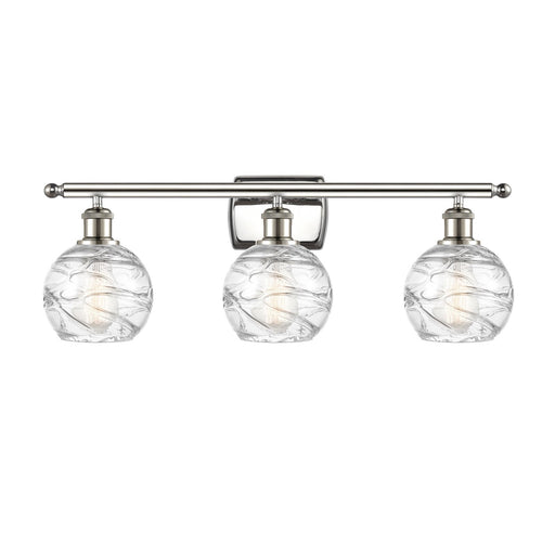 Innovations Athens Deco Swirl 3Lt, Polished Nickel