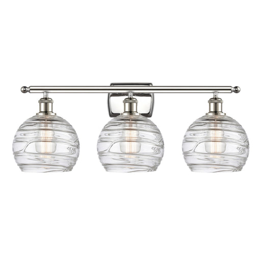 Innovations Athens Deco Swirl 3Lt 28", Polished Nickel
