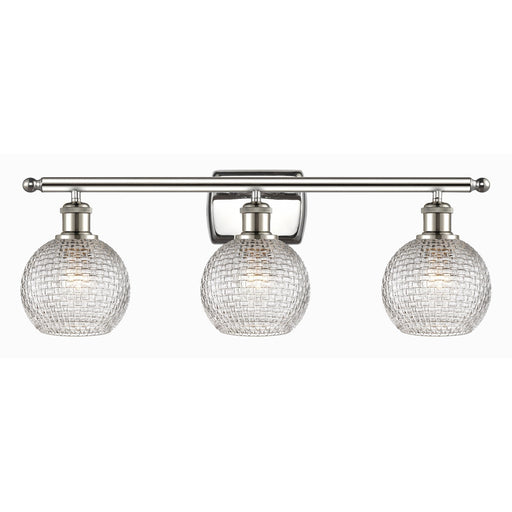 Innovations Athens 3Lt 25.875" Bath, Polished Nickel