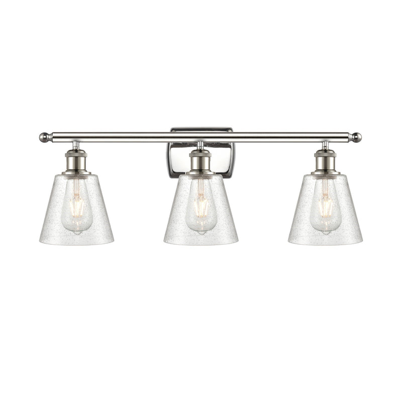 Innovations Caton 3Lt 26" Bath Vanity Lt, Polished Nickel