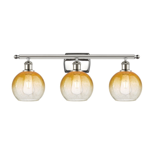 Innovations Brookhaven Globe 3Lt 27.875", Polished Nickel