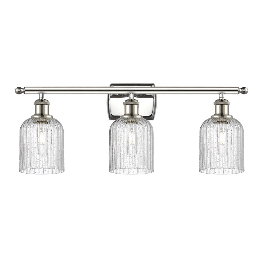 Innovations Ballston Bridal Veil 3Lt 25" Bath, PN/SD - 516-3W-PN-G559-5SDY