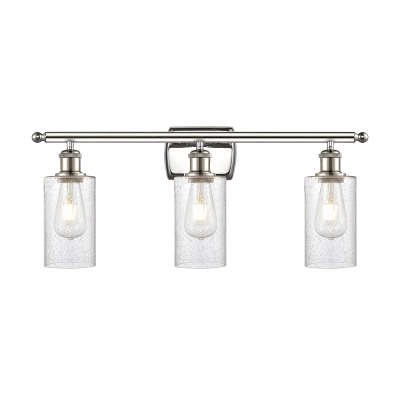 Innovations Clymer 3Lt 23.875" Bath Vanity Lt, Polished Nickel