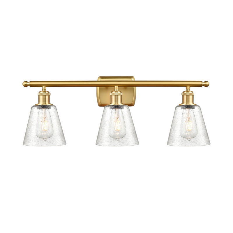 Innovations Caton 3Lt 26" Bath Vanity Lt, Satin, Satin Gold