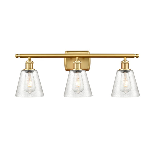 Innovations Caton 3Lt 26" Bath Vanity Lt, Satin, Satin Gold