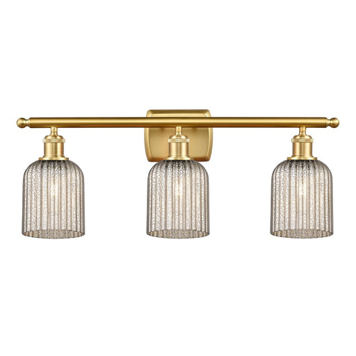 Innovations Ballston Bridal Veil 3Lt 25" Bath, Gold/Mercury - 516-3W-SG-G559-5ME