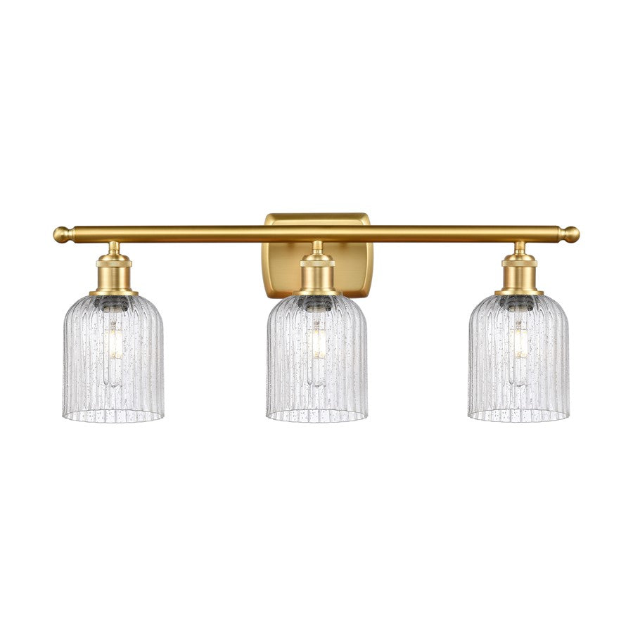 Innovations Ballston Bridal Veil 3Lt 25" Bath, Gold/Seedy - 516-3W-SG-G559-5SDY