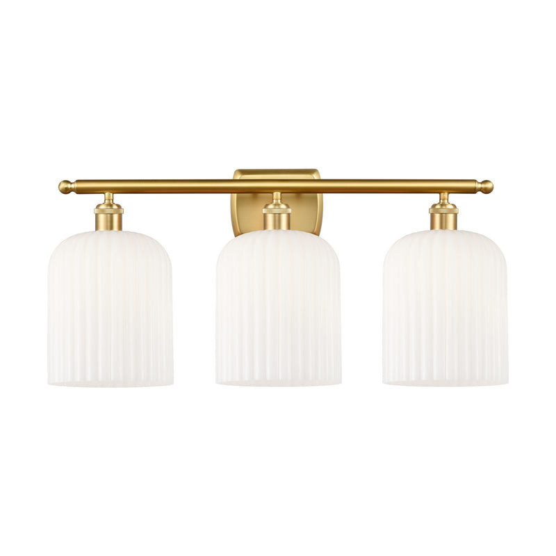 Innovations Bridal Veil 3Lt 25" Bath Vanity, Satin Gold