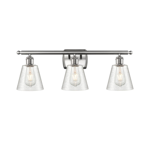Innovations Caton 3Lt 26" Bath Vanity Lt, Brushed Satin Nickel