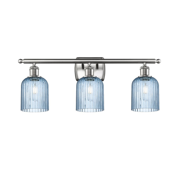 Innovations Ballston Bridal Veil 3Lt 25" Bath, SN/BL - 516-3W-SN-G559-5BL