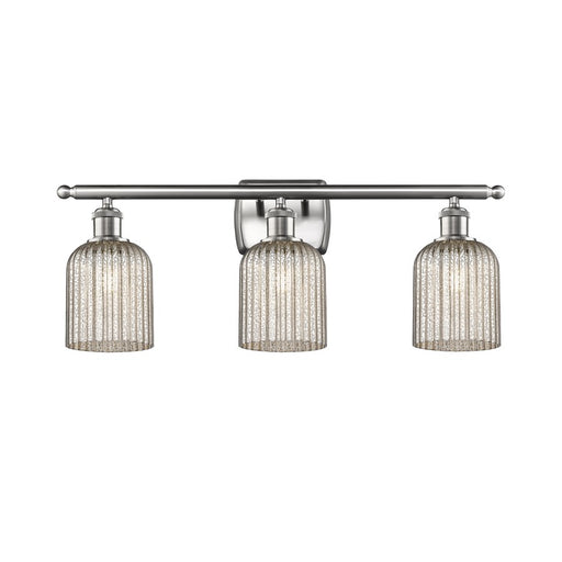 Innovations Ballston Bridal Veil 3Lt 25" Bath, SN/MC - 516-3W-SN-G559-5ME