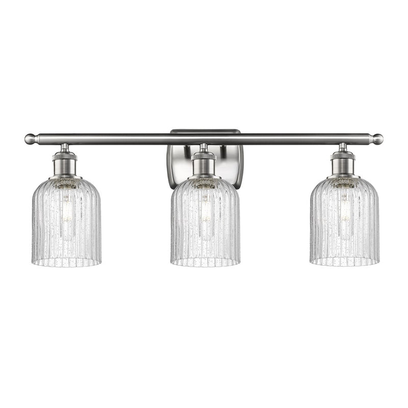 Innovations Ballston Bridal Veil 3Lt 25" Bath, SN/SD - 516-3W-SN-G559-5SDY