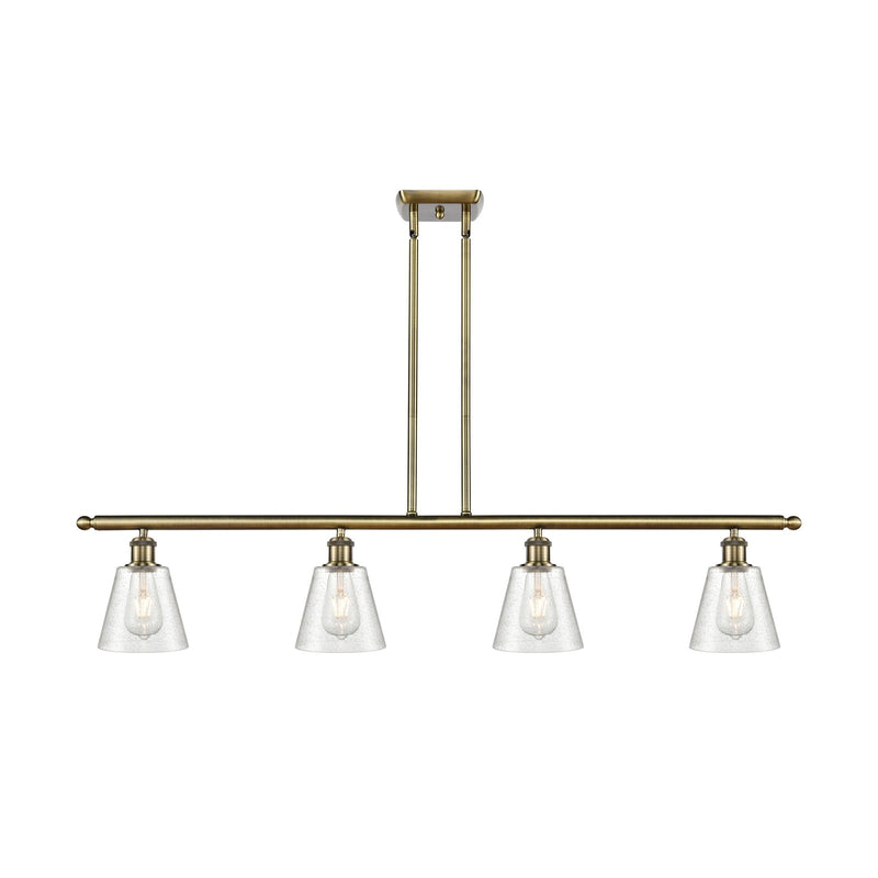 Innovations Caton 4Lt 48" Island Lt, Antique, Antique Brass