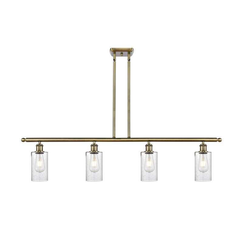 Innovations Clymer 4Lt 48" Island Lt, Antique, Antique Brass
