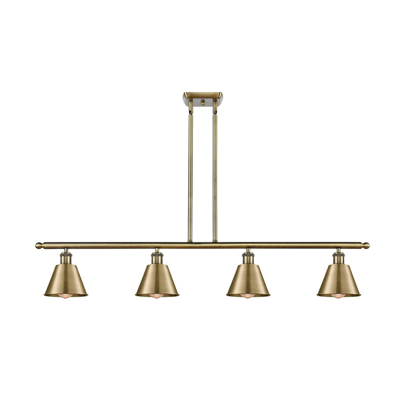 Innovations Smithfield 4Lt 48" Island Lt, Antique Brass