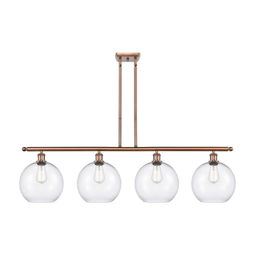 Innovations Athens 4Lt 48.25" Island Lt, Antique Copper