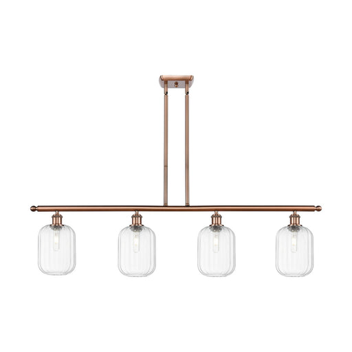 Innovations Preston Cyl 4Lt 48" Island Lt, Antique Copper