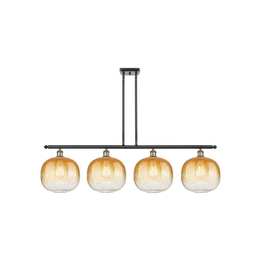 Innovations Brookhaven Sphere 4Lt, Blk Antique Brass