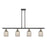 Innovations Ball Bridal Veil 4Lt 48" Stem Island, BLB/MC - 516-4I-BAB-G559-5ME