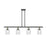 Innovations Ball Bridal Veil 4Lt 48" Stem Island, BLB/SD - 516-4I-BAB-G559-5SDY