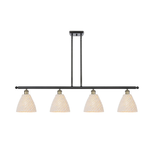 Innovations Bristol Natural 4Lt 48", Blk Antique Brass