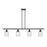 Innovations Ball Bridal Veil 4Lt 48" Stem Island, BZ/SD - 516-4I-OB-G559-5SDY