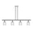 Innovations Ball Bridal Veil 4Lt 48" Stem Island, CH/SD - 516-4I-PC-G559-5SDY
