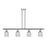 Innovations Ballston Bridal Veil 4Lt 48" Stem Island, CH/SM - 516-4I-PC-G559-5SM