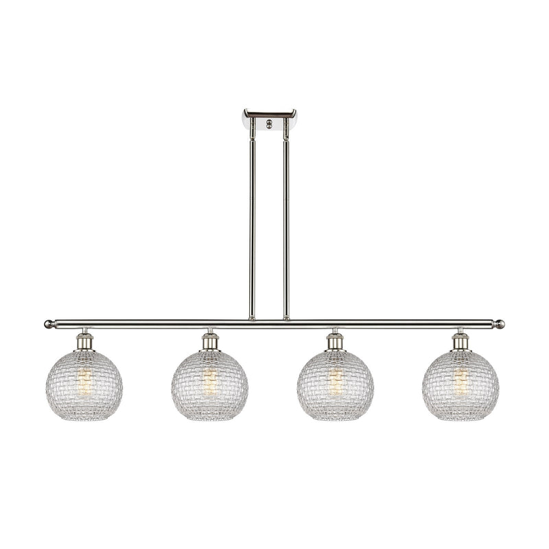 Innovations Athens 4Lt 48" Island Lt, Polished Nickel