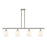 Innovations Ball Bridal Veil 4Lt 48" Stem Island, PN/GW - 516-4I-PN-G559-5GWH