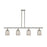 Innovations Ballston Bridal Veil 4Lt 48" Stem Island, PN/MC - 516-4I-PN-G559-5ME
